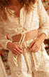 Embroidered Linen Crop Top